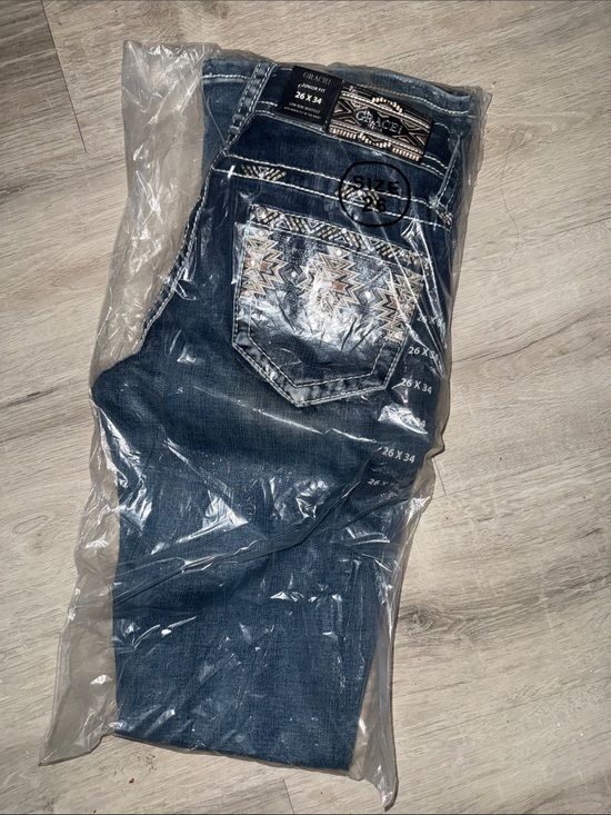 Grace in LA Denim - Grace in LA Women's Dark Indigo Skinny Jeans with Embroidered Pocket